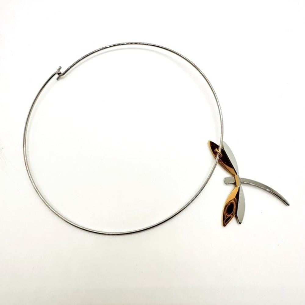 Large Dragonfly Statement Necklace - image 6